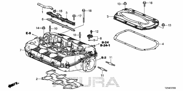 Intake Manifold (3.5L) for 2014 Acura MDX #0
