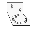 2325015701 - Cooling System: Coolant Hose for Mercedes-Benz Image