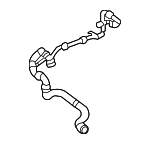 1925012500 - : Coolant Hose                             for Mercedes-Benz Image