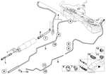 16122229410 - Fuel Supply: Fuel Supply Line Front for BMW Image