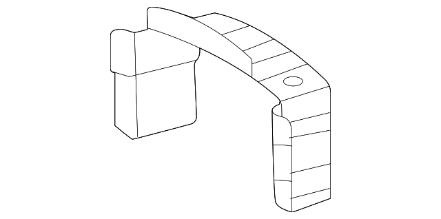 84240690 - Passenger Side Front Compartment Inner Side Rail Front ...