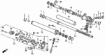 6532SR3A51 - Chassis: SEAL KIT B, POWER STEERING for Honda Image