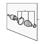 44014SNEA02 - : Outer Joint for Honda: Civic Image