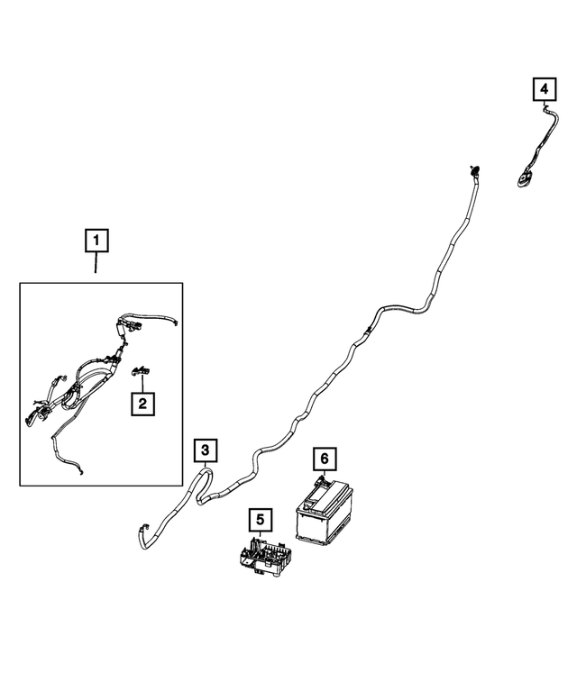 « 68477627AA –  : Batterie Collier pour Mopar Image »
