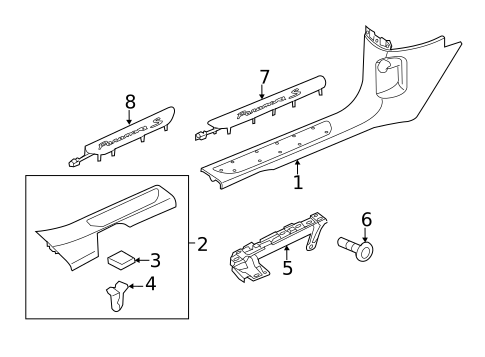Sill Plates for 2016 Porsche Panamera #0