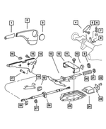 5119264AA - Parking Brake: Parking Brake Housing Cover for Mopar Image