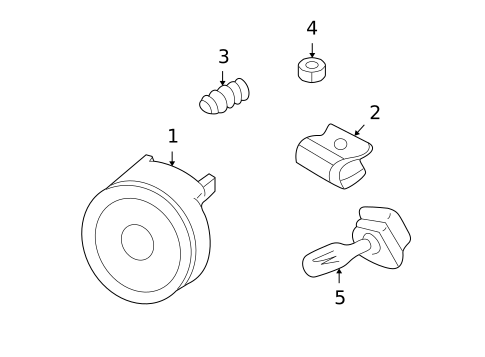 Lighting - Exterior for 2003 Oldsmobile Bravada #3