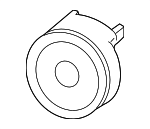 15161503 - Electrical: Fog Lamp for Chevrolet: Trailblazer, Trailblazer EXT | Oldsmobile: Bravada Image