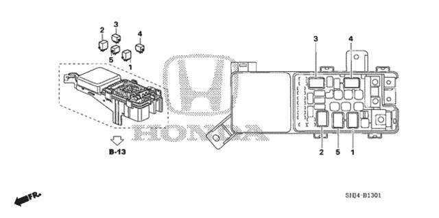 Control Unit (Engine Room) (2) for 2007 Honda Odyssey #0