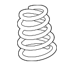 4813152A40 - Suspension: Coil Spring for Toyota Image