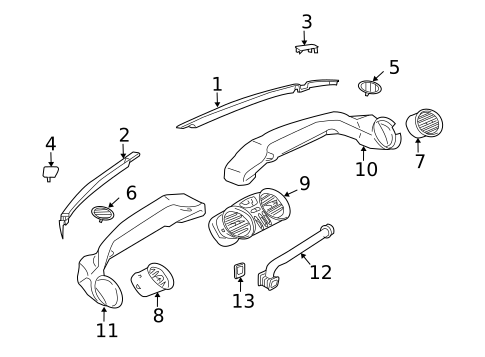 Ducts for 2008 Mercedes-Benz SL55 AMG #0