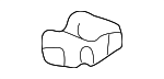 1386930 - : 1998-2002 Volvo Sill Cover Clip for Volvo: C70, S70, V70 Image
