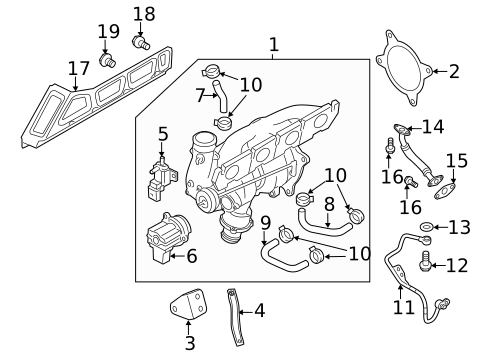 Turbocharger & Components for 2014 Audi allroad #0