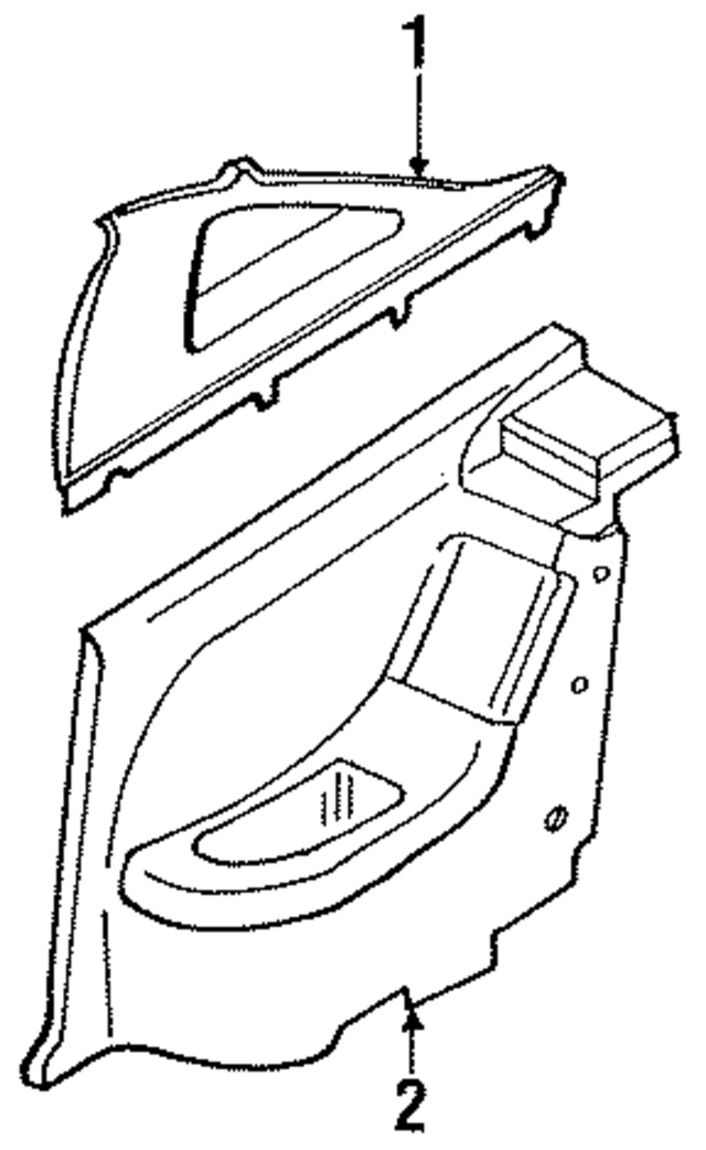 7690061Y21 - : Lower Rail for Nissan Image