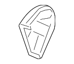 81648TA0A11ZE - Body: Recline Cover for Honda: Civic, CR-V Image