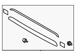7577060070 - Body: Trim Molding for Toyota: Land Cruiser Image