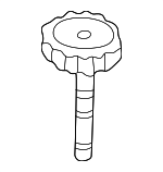 26098862 - Steering: Reservoir Cap for Cadillac: Escalade EXT | Chevrolet: Avalanche 1500, Silverado 1500, Silverado 1500 HD | GMC: Sierra 1500, Sierra 1500 HD Image