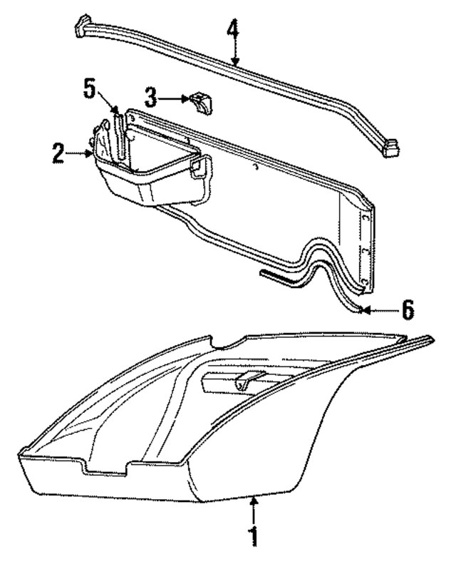 964551067045FV - Body: Floor for Porsche Image