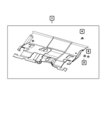 6LJ69TX7AD - Interior Trim: Rear Floor Carpet for Mopar Image