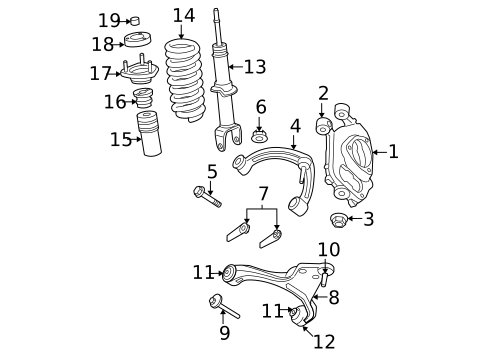Suspension Components for 2007 Dodge Dakota #0