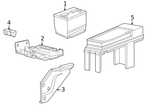 Battery for 2004 Ford Excursion #0