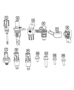 6502993 - Electrical: Hex Flange Head Bolt for Mopar Image image