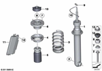 33532284575 - : Rear Coil Spring for BMW Image