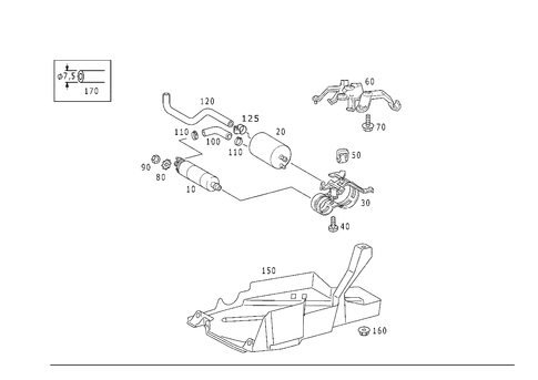 Fuel Pump Package for 1999 Mercedes-Benz SLK 230 #0