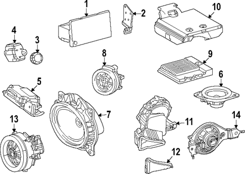 Sound System for 2023 Toyota Sequoia #0