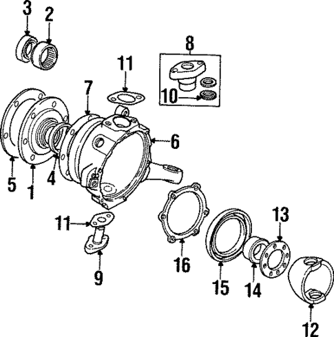 Suspension Components for 1997 Land Rover Defender 90 #1
