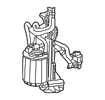 996620103IX - : Fuel Pump And Strainer Set for Porsche: 911 Image