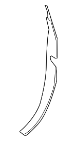 2167202548 - Body: Door Trim Molding for Mercedes-Benz Image