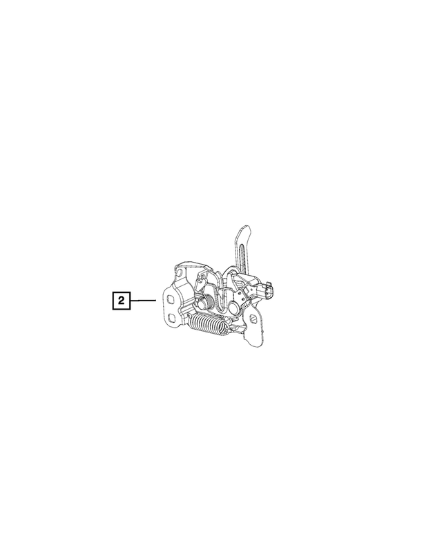 68361150AB - Electrical: Hood Latch for Mopar Image