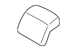 DP5Z54501A04AF - Body: Headrest Cover for Lincoln: MKZ Image