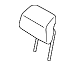 DU5Z54611A08B - Body: Headrest, Outer for Lincoln: MKZ Image