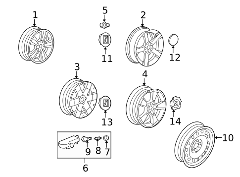 Wheels for 2008 Saturn Vue #0