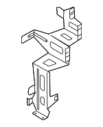 65128370924 - Electrical: Computer Bracket for BMW: 323Ci, 323i, 325Ci, 325i, 325xi, 328Ci, 328i, 330Ci, 330i, 330xi, M3 Image