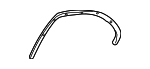 XW4Z5425560AAA - Body: Window Trim for Lincoln: LS Image