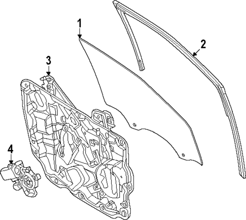 Front Door for 2023 Ford Maverick #1