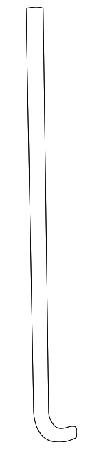 31513SA5670 - Electrical: Hold Down Bolt for Acura: Integra, Legend, MDX, RL Image