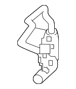 C2D18551 - : Upper Insulator for Jaguar: XJ, XJR, XJR575 Image