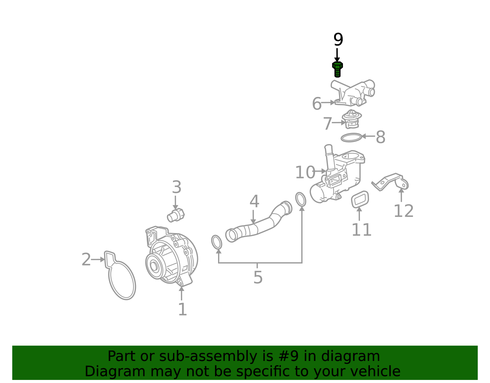 M6x1x20 Multi-Purpose Bolt 11588712 | OEM Parts Online