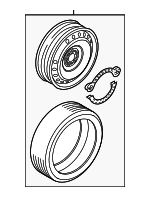 5N0601011F - : Wheel, Spare for Audi: Q3, Q3 Quattro Image