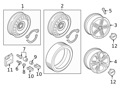 Covers & Trim for 2017 Audi Q3 #1