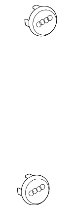 4B0601170A7ZJ - Suspension: Center Cap for Audi: A3, A3 Quattro, A3 Sportback e-tron, A4, A4 Quattro, A6, A6 Quattro, A8 Quattro, Q3, Q3 Quattro, Q5, R8, RS4, S3, S4, S6, S8, SQ5, TT, TT Quattro, TT RS Quattro, TTS Quattro Image