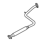 FSA940300P2 - Exhaust: Resonator &amp; Pipe for Mazda: 626 Image