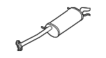 FSA940100 - : Exhaust Muffler for Mazda: 626 Image
