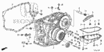 21232RJ2000 - Transmission - Automatic: HANGER, TRANSMISSION for Honda Image