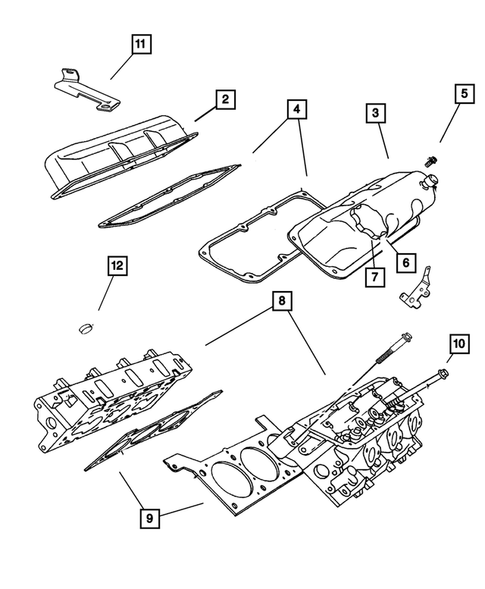 Cylinder Head for 2006 Chrysler Town & Country #0