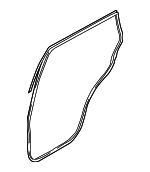 831401F000 - Body: Door Weather-strip for Kia Image